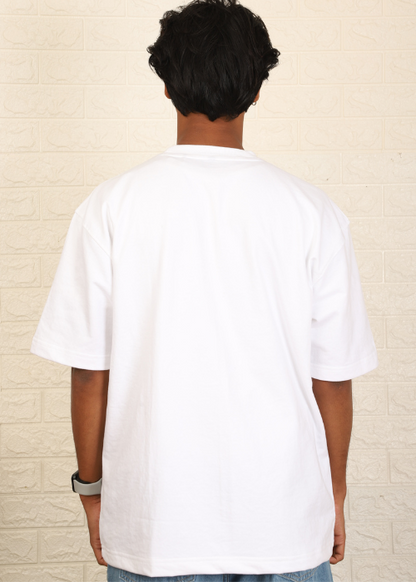 Solids Oversized t-shirt : White