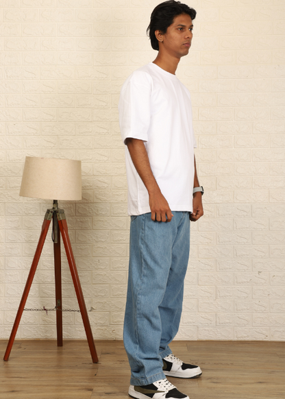 Solids Oversized t-shirt : White